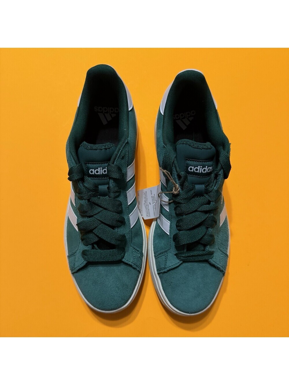 Adidas Grand Court Base 00s Collegiate Green Shoes Sneakers IH6187 Men’s 10 - Picture 2 of 7